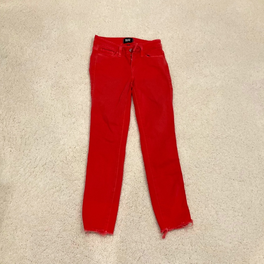 Paige Verdugo Pink jeans